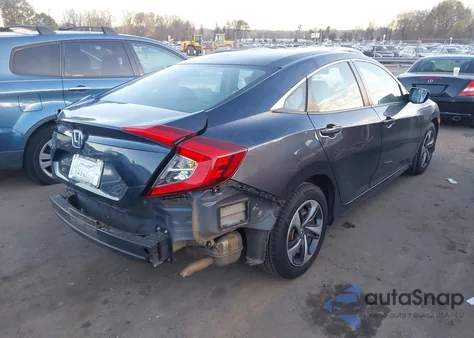 2020 Honda Civic Lx from USA, damaged, VIN 2HGFC2F63LH515522